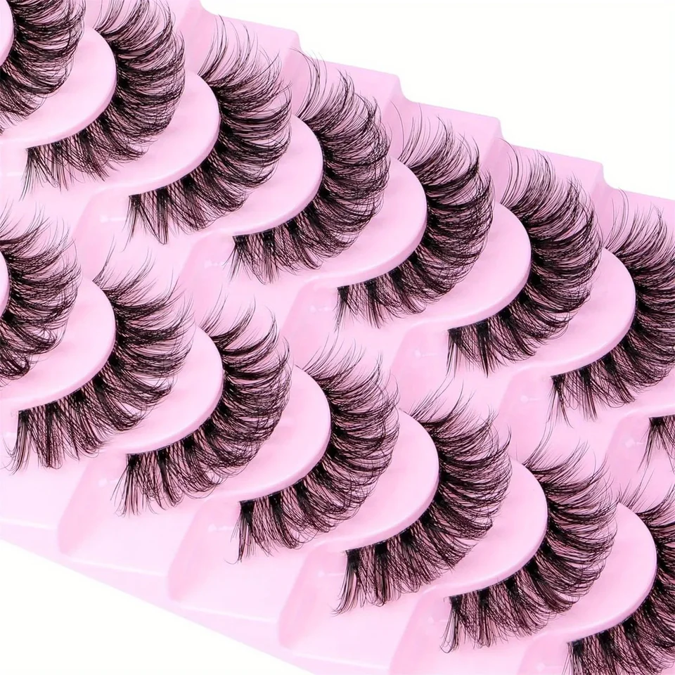 30 Pairs Fluffy 3D Volume False Eyelashes