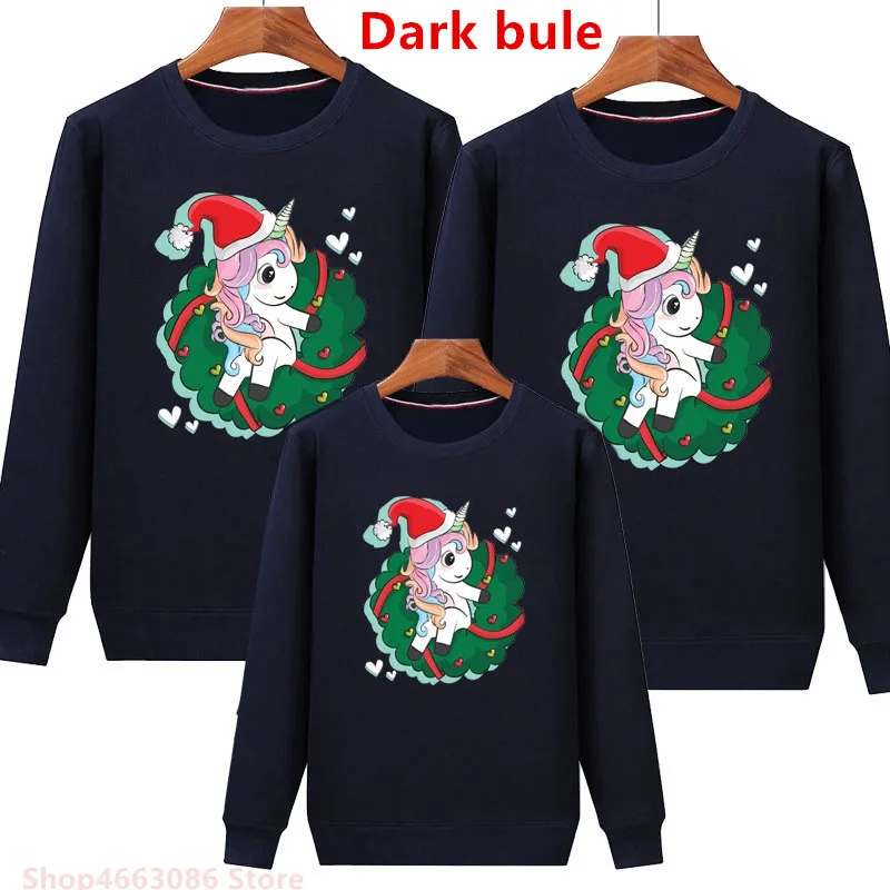 thumbnail image 1 of Conjuntos familiares a juego de invierno 2024 Sudadera navideña Suéteres de Año Nuevo Jersey de madre, padre, hija, hijo, pareja Jersey para niños, 1 of 5