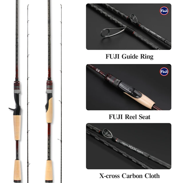 Tsurinoya 692ml 732l 732ml Spinning Baitcasting Fishing Rod Hacker