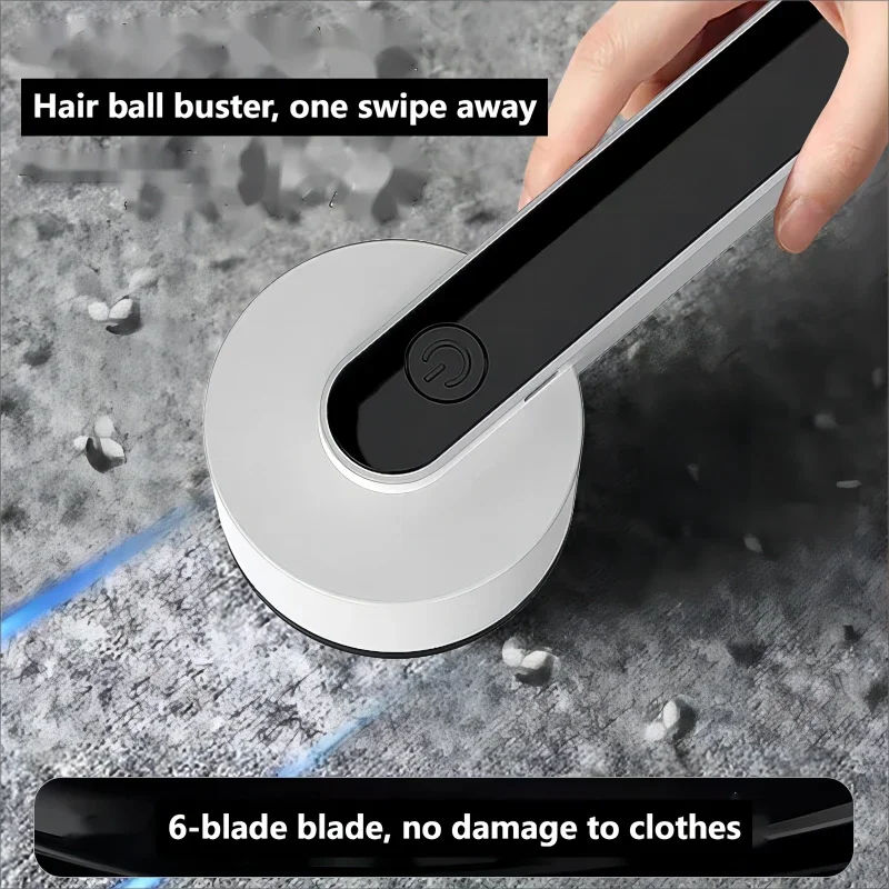 Electric Household Clothes Shaver Lint Remover Digital Display Fuzz Remover Hair Ball Trimmer