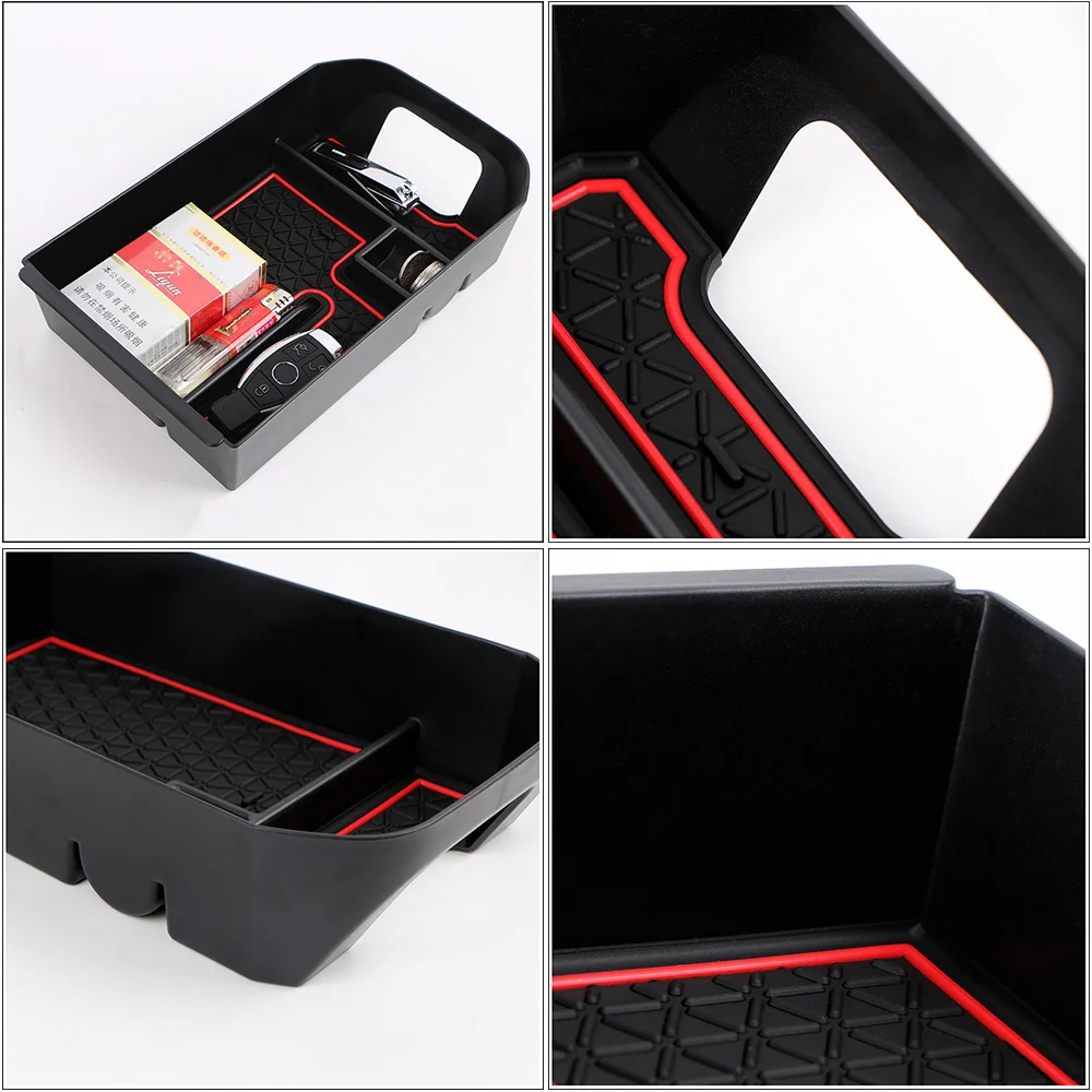 High Quality ABS Plastic For Hyundai Ioniq 5 2022 2023 Accessories  Organizer Black Central Storage Pallet Armrest Container Box - AliExpress