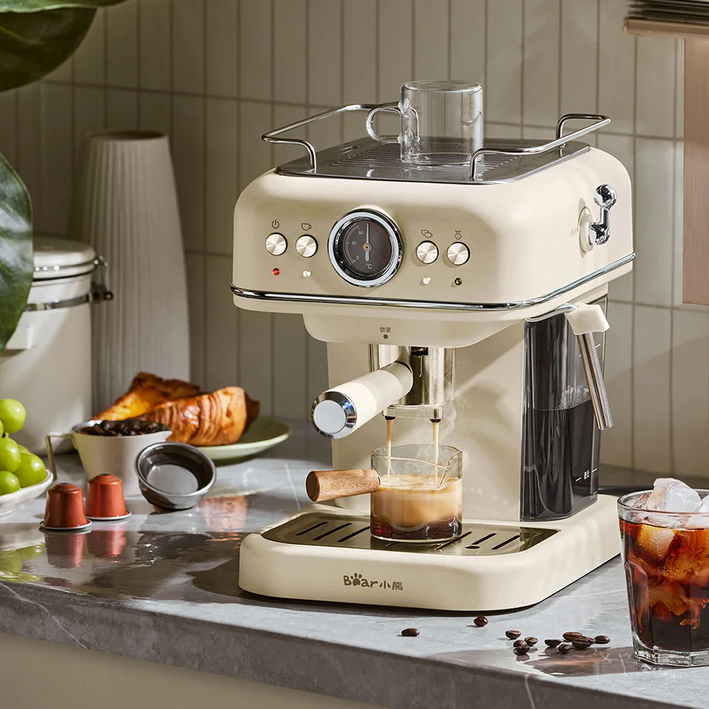 Bear KFJ-E12R5 Coffee Machine Home Italian Pumped 20Bar High Pressure Foam Beating 3