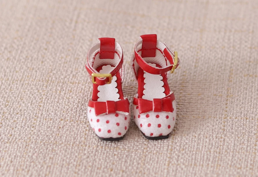 Neo Blythe Doll Polka Dot High Heels 8