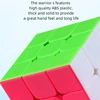 QiYi Speedcube Warrior S 3x3 Magic Cube Stickerless Professional 3x3 Speed Puzzle 3×3 Children's Cubo Magico for Games 5