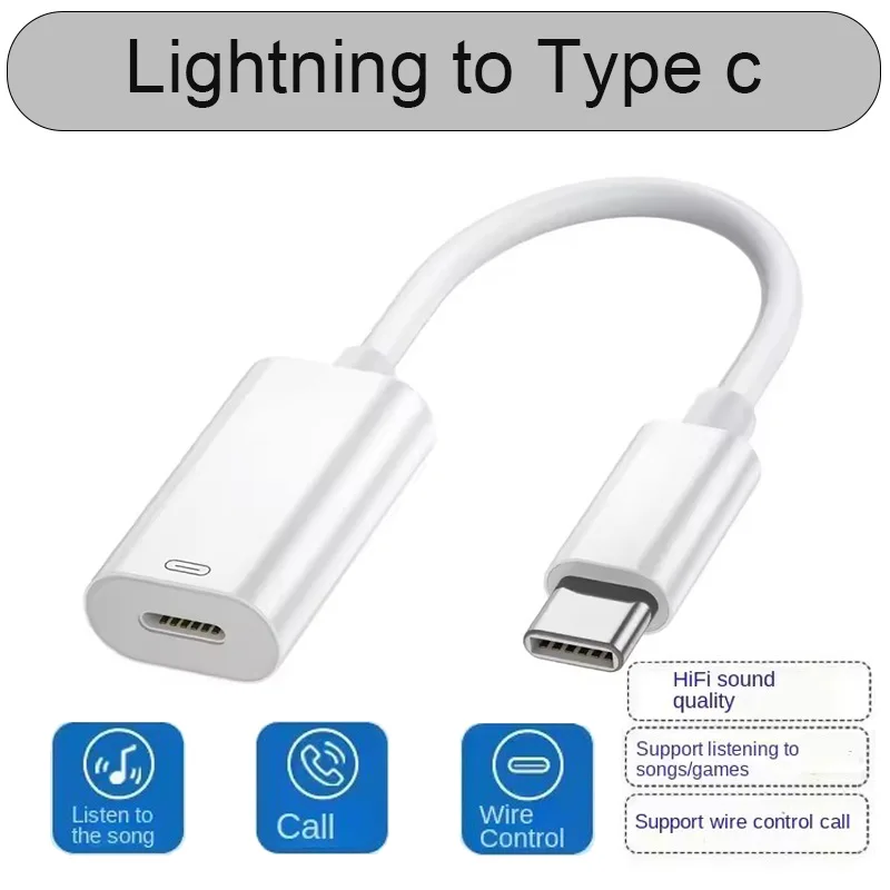 아이폰 16 15 시리즈용 OTG 어댑터 USB C 고속 충전 데이터 전송 타입 C 컨버터 (애플 아이패드 맥북 호환)