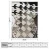 Day and Night by Maurits Cornelis Escher Throw Blanket wednesday Decorative Blankets 2