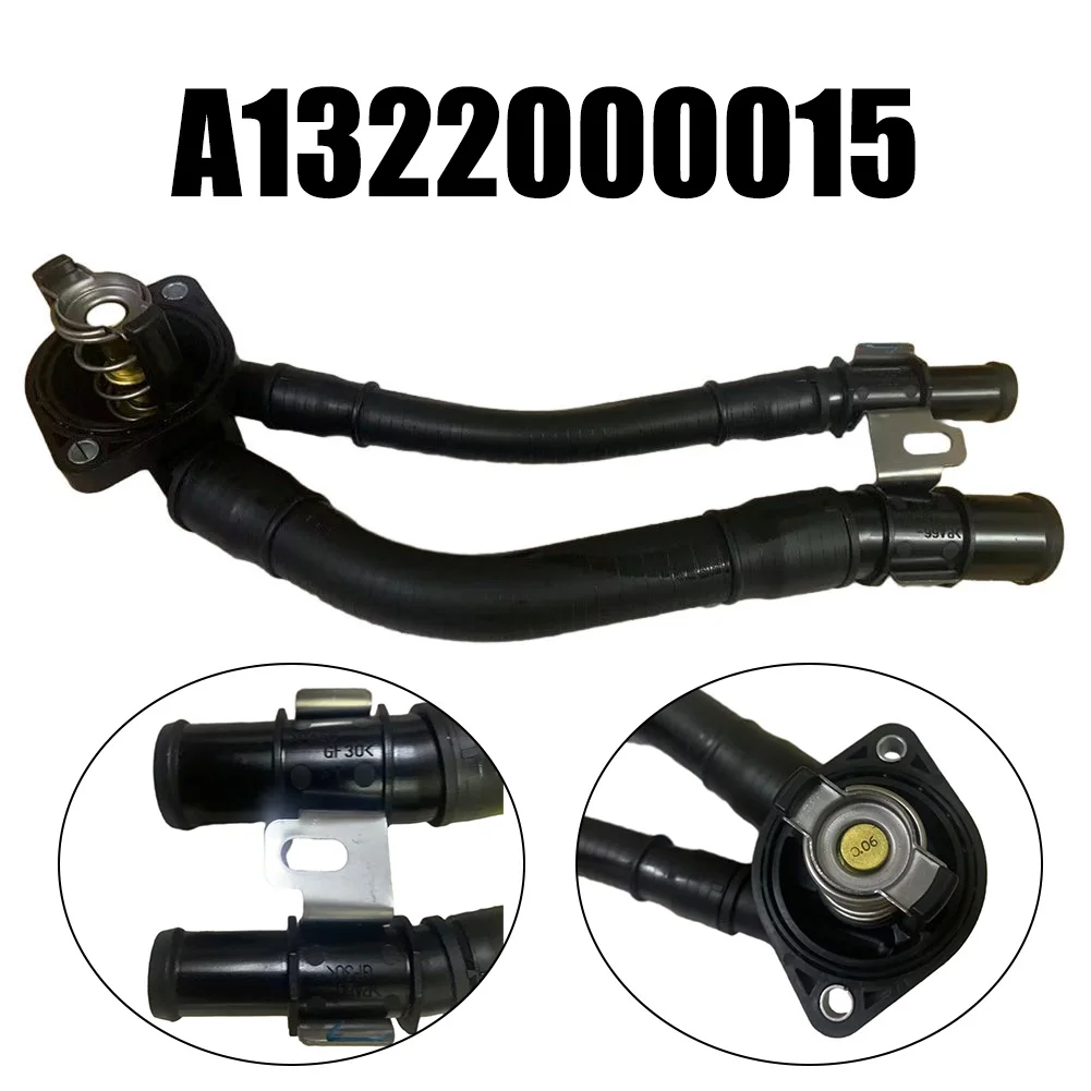 

1x Car Coolant Thermostat Housing Assembly 1322000015 For Merceds Smart Fortwo 2008-2015 Water Pipe Accessories
