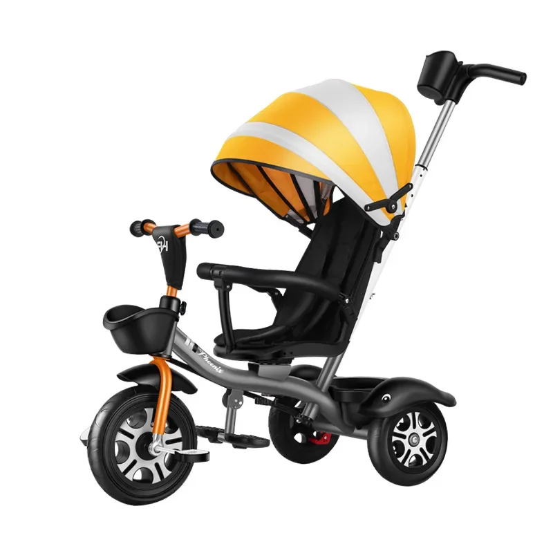 of Phoenix Children's Tricycles Hand Pushed Bicycles in Stock 1-3 To 2-6-year-old Large Size Baobaotong Bicycles