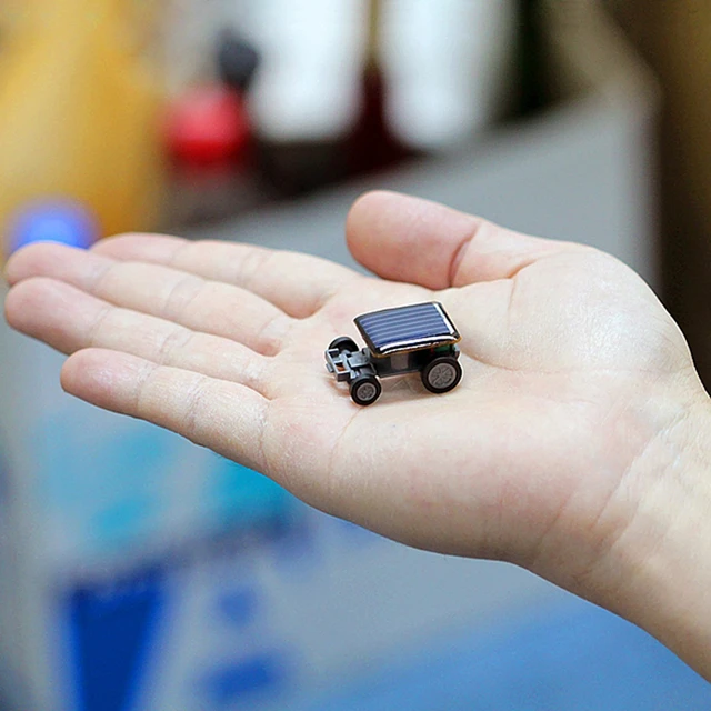Voiture solaire miniature au design créatif, jouet éducatif pour la petite enfance, nouveauté, voiture à énergie solaire, puzzle, gadget éducatif, expérience scientifique 1