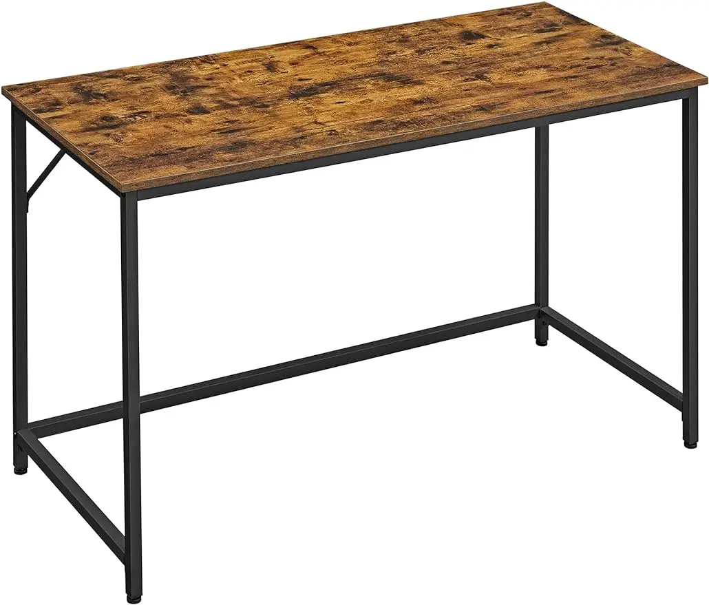 VASAGLE Computer Desk, Gaming Desk, Home Office Desk, for Small Spaces, 23.6 x 47.2 x 29.5 Inches, Industrial Style, Metal Frame