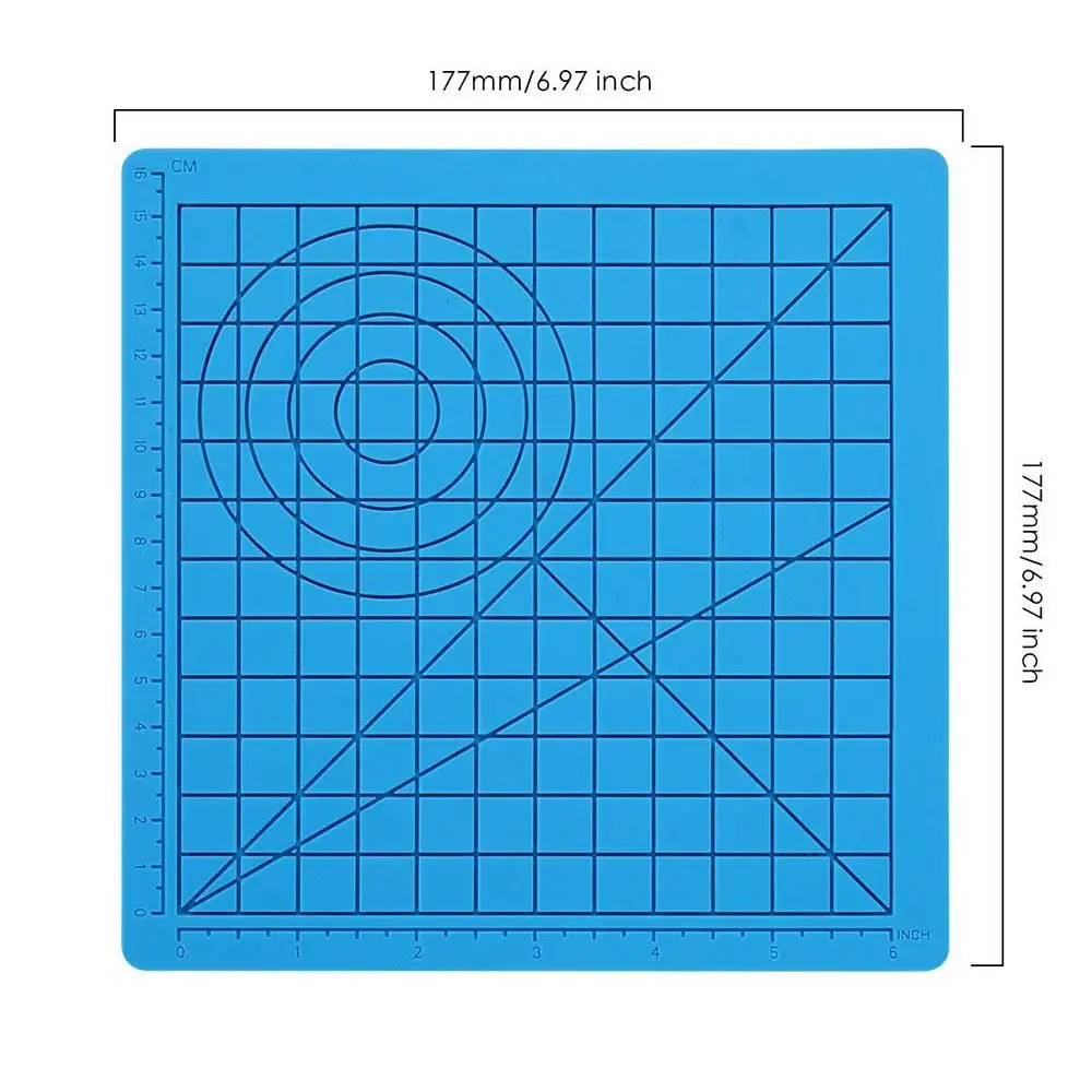 Impressão 3D Mat Durável Flexível Template Desenho