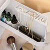Cosmetic Storage Box Makeup Box Large Capacity Dustproof Desktop Drawer Make Up Drawer Container Jewelry Lipstick Boxs Organizer 5