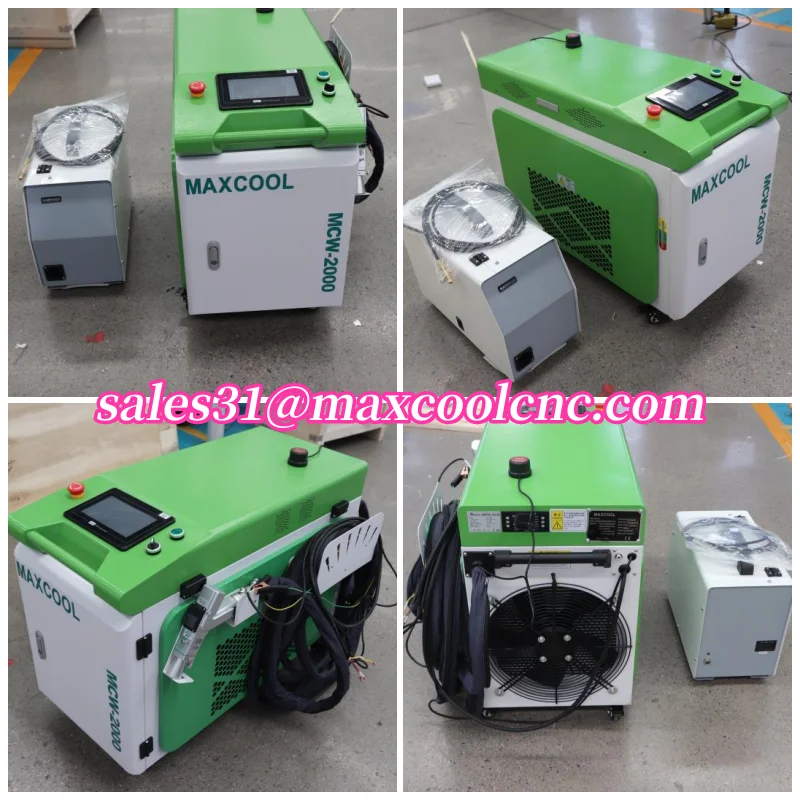 Mobile Car Wash Laser Electric Welder 3-in-1 Fiber Laser Cleaning Welding Machine 2000w 3kw 220V welding equipment 4