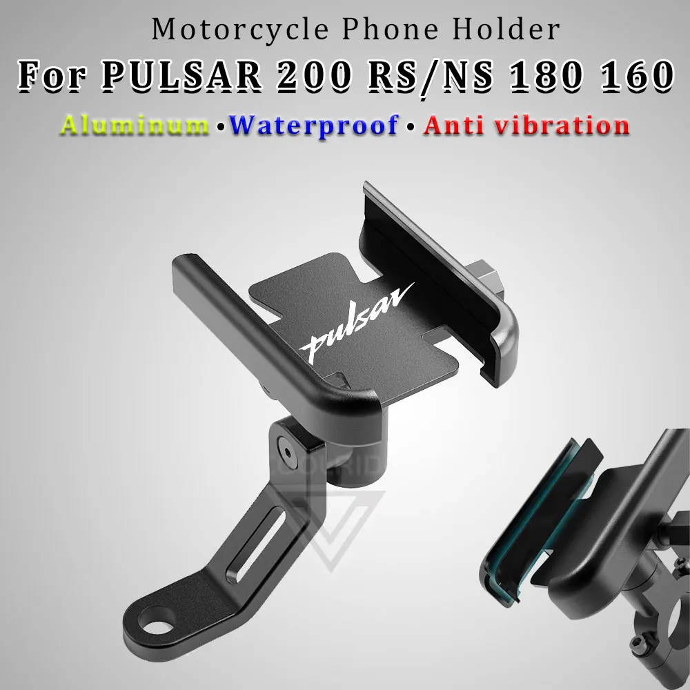 

Motorcycle Phone Mount Waterproof Stand Aluminum Alloy Phone Holder for Bajaj Pulsar NS 125 160 200 RS 200 RS200 NS125 NS200