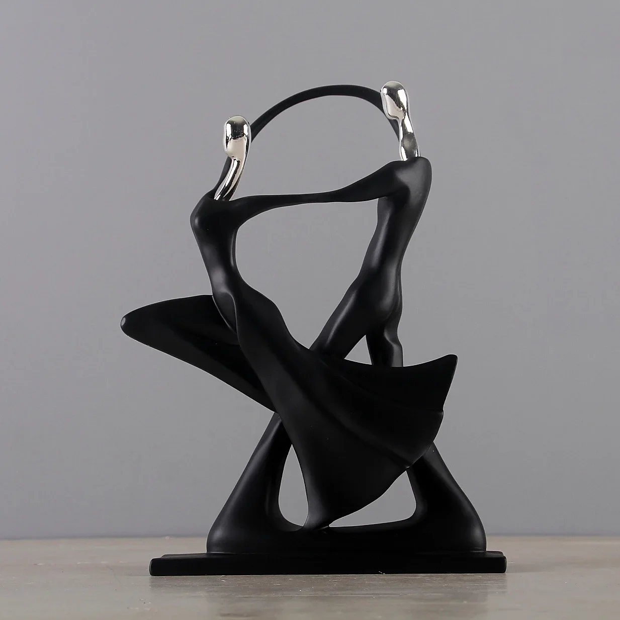 Nordic Art Dancing Couple Resin Figure Ornaments Figurines Home Decoration Accessories for Living Room Ornaments for Home Decor 6 Nordic Art Dancing Couple Resin Figure Ornaments Figurines Home Decoration Accessories for Living Room Ornaments for Home Decor 6