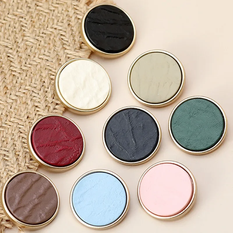 18/25mm 10pcs Set Luxury Premium Resin Shank Buttons Dressmaker Closures Sewing Buttons For Coats/Wool/Cashmere/Suits