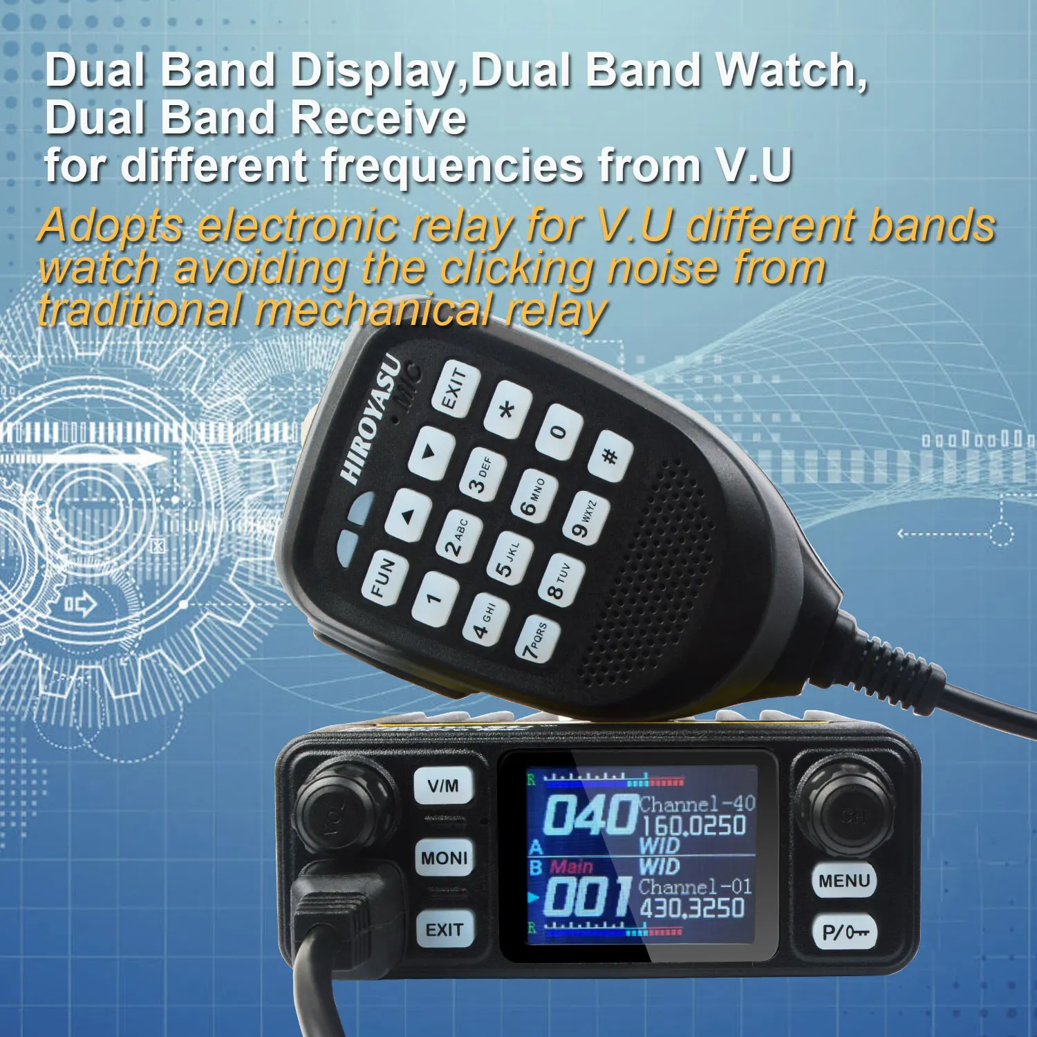 Dual Band VHF / UHF Mobile Radio 5