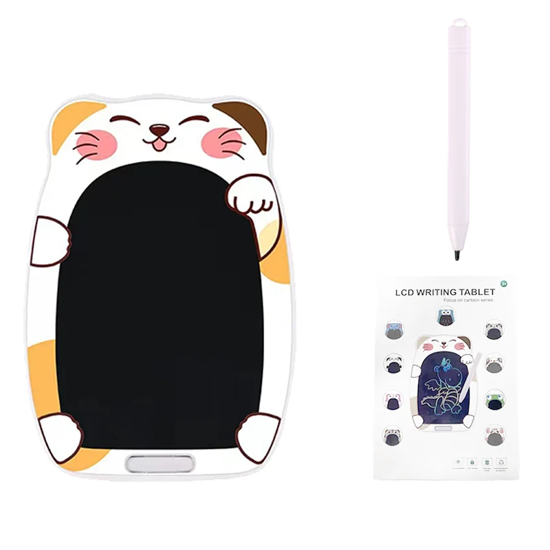 Cute Panda and Rabbit Drawing Board LCD Drawing Doodle Pad Scribble Board Writing Tablet Toys for Kids Birthday Christmas Gifts