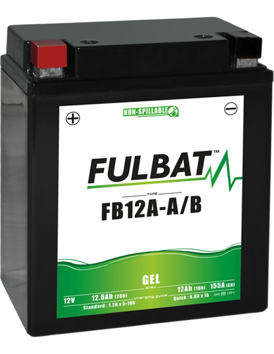 Batteria Fulbat Gel Fb12A-A/B / Yb12A-A/B Fulbat
