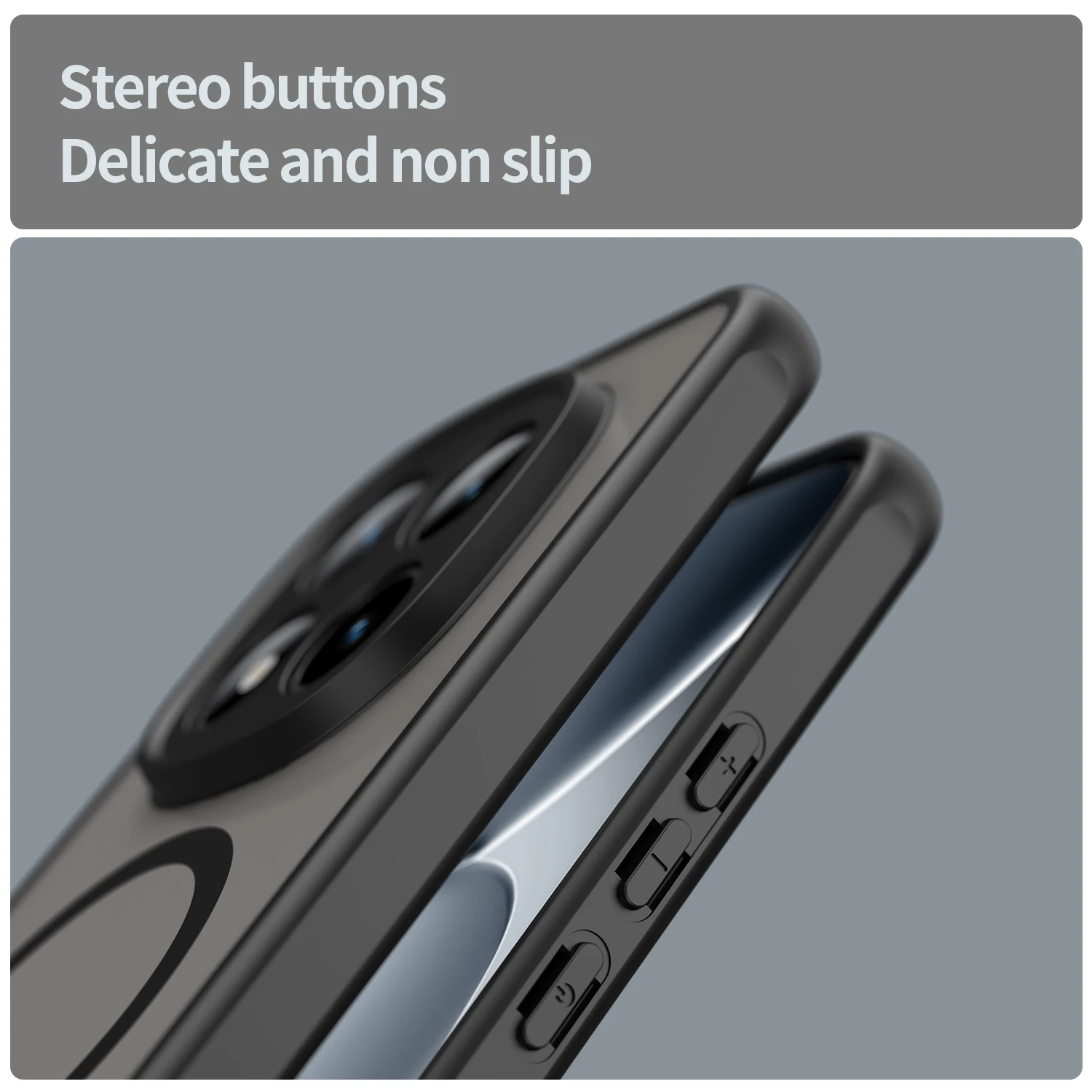 Luxury Matte Translucent Magnetic Shockproof Case - Magsafe Compatible