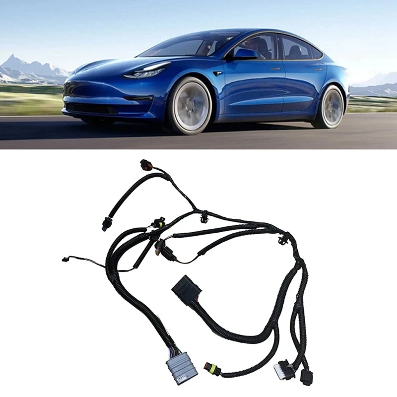 

Front Bumper Line Speed Wiring Harness Assembly Sensitive Flexible Replacement fits for Model 3 1567961-00-A 156796100A
