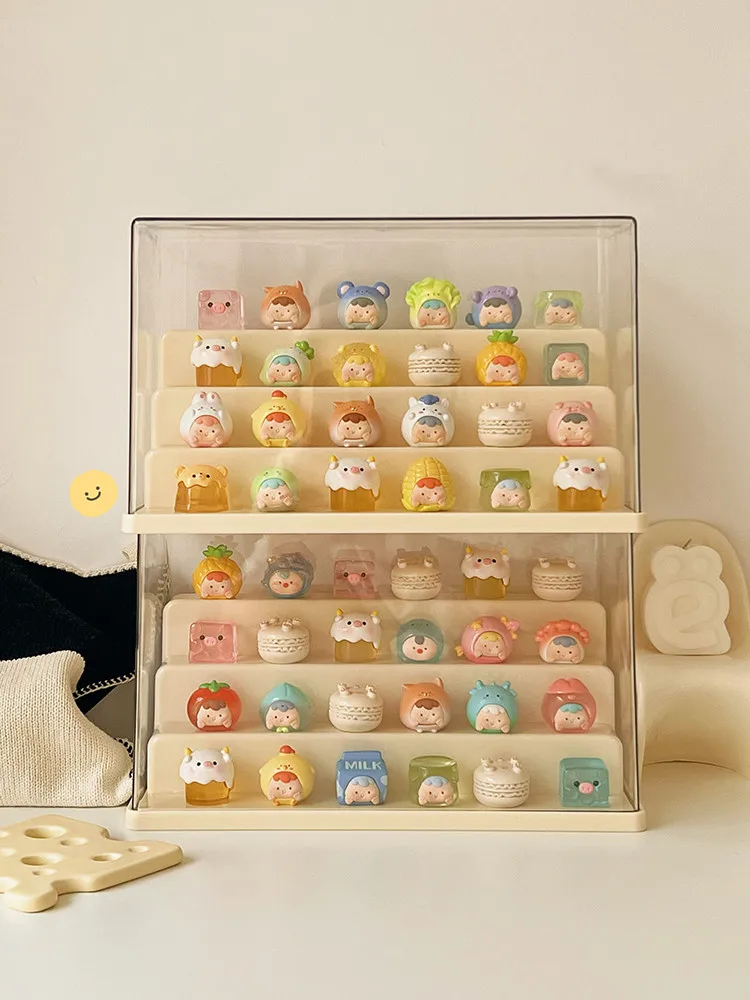 BlindBoxDisplayRackforPopBeanDustproofAcrylicLittleAction