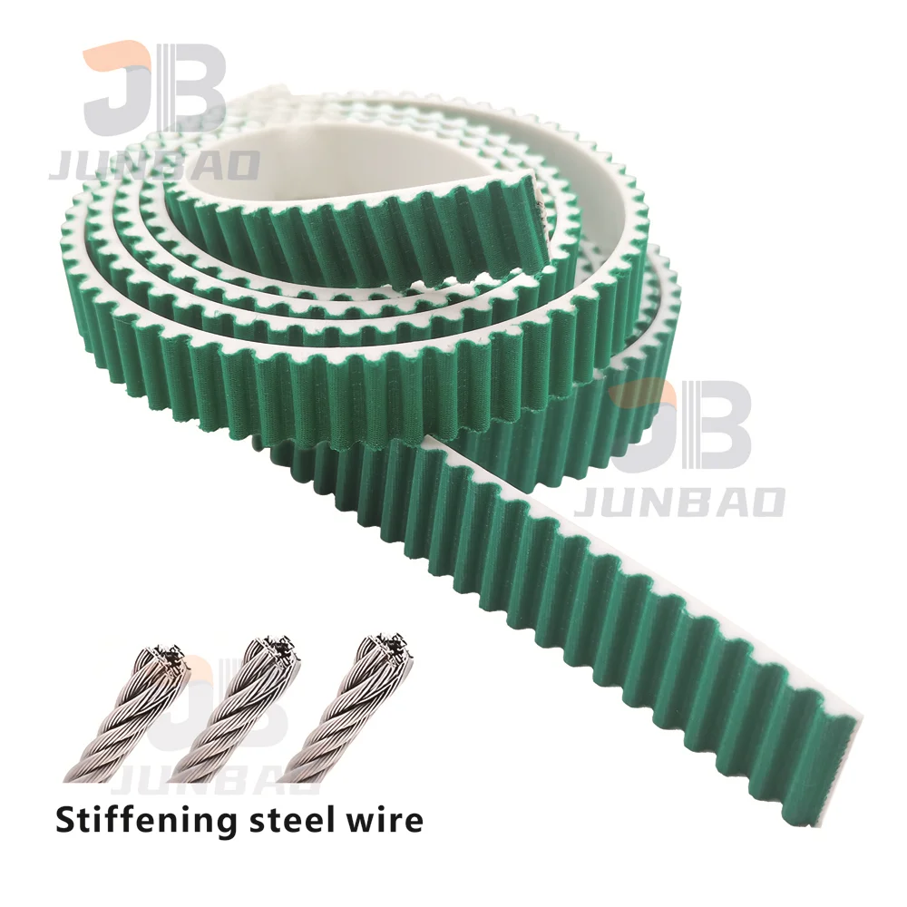 976-1296mm, S8M 타이밍 벨트, DIY/CNC/자동화 시스템용, 모델 976-S8M, 984-S8M, 992-S8M부터 1296-S8M까지, STS8M 고무 벨트