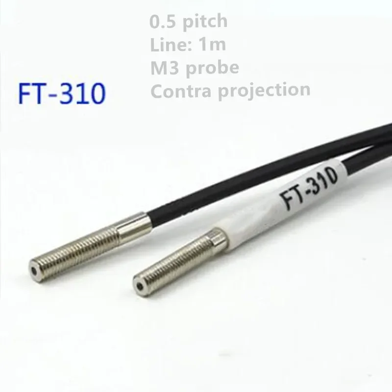 5개입 확산 반사형 M3 M4 M5 M6 광섬유 증폭기 센서 프로브 FT-610 FT-310 FT-410 FT-510 FT-620 FT-320 FT-420 1m 2m FT310