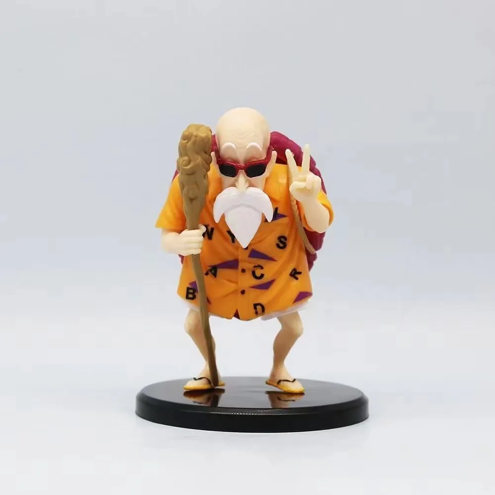 thumbnail image 1 of Figura de anime Dragon Ball Z, versión de estilo de moda, Maestro Roshi, Kame Sennin, colección de PVC, decoración, figura de acción, juguete, regalo para niños, 1 of 5