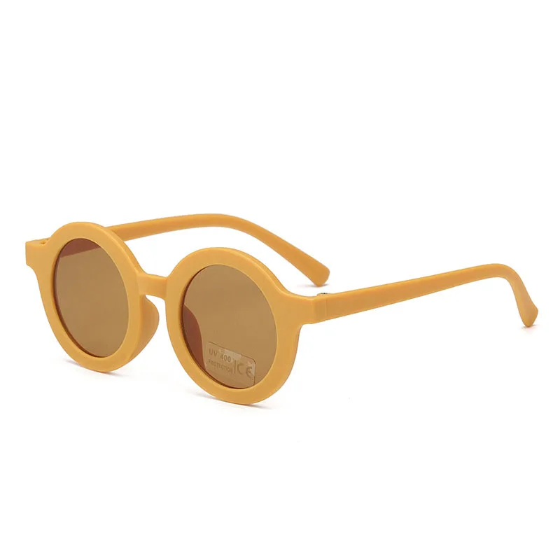 Boy Girl Cute Baby Fashion Children Retro Round Sunglasses UV Protection Classic Kids Sunglasses Fashion Sunglasses Kids Sunglasses Children Sunglasses