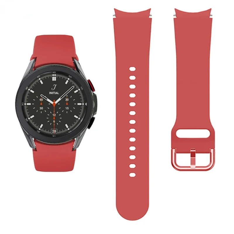 Premium 20mm Silicone Watch Strap - Versatile Bracelet Wristband