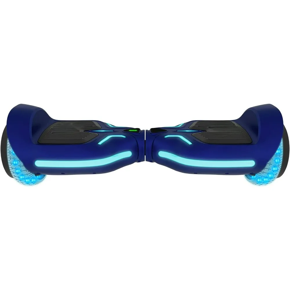 

Electric Hoverboard Scooter with Infinity LED Wheel Lights, Blue, Give gifts to children on Children's Day