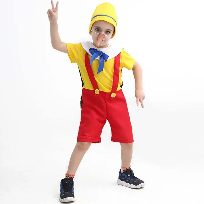 Pinocchio Hat Puppet - Adult Storybook Character Fancy Dress Costume For World Book Day & Themed Parties