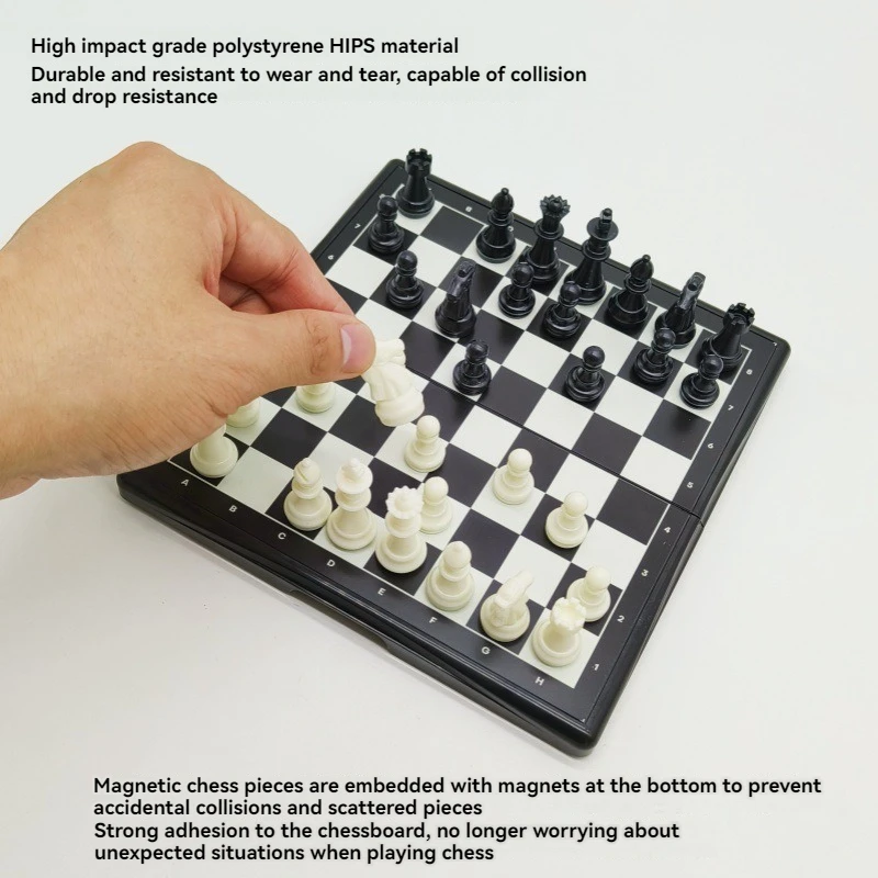 International Chess Folding Magnetic Portable Adult and Children Travel Style
