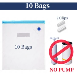 3D Printer Filament Vacuum Storage Bag with Pump - Humidity Resistant Sealing Solution (10 Bags)