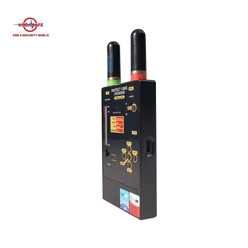 Vodasafe 1206S GPS Location Wireless Scanner Rf Detector Handheld Anti GPS Location Tracking Scanner