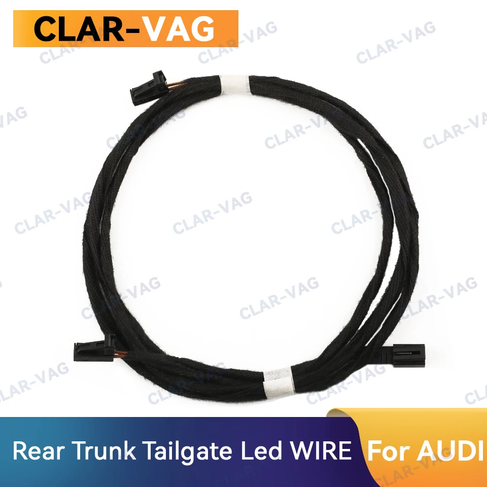 

For Audi A4 B9 2017 2018 Car Rear Trunk Light Lamp Luggage Compartment light Upgrade Cable Wiring Harness Plug