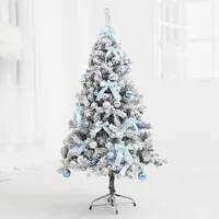 Artificial Christmas Tree Props Flocking Snow Branches Christmas Tree For Home Adornment Festival Decoration Xmas Party Decor 1