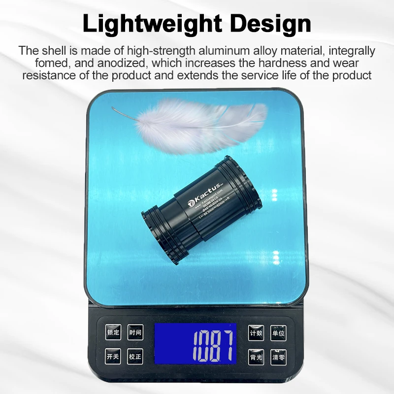 KACTUS 세라믹 하단 브래킷, BB386 잠금 샤프트 중앙 무브먼트, 내구성 있는 MTB BB, 시마노 SRAM GXP 24mm 크랭크셋 자전거 부품