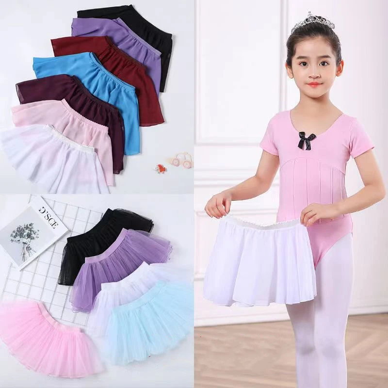 Adult Chiffon Ballet Dance Tutu Skirt Women Girls Gymnastics Wrap Skirt Training Ballet Skirts skirt Ballet Dancing skirts ballet leotards for women gymnastics dancewear practice clothes dancing outfit breathable gym adult dance basic training suit