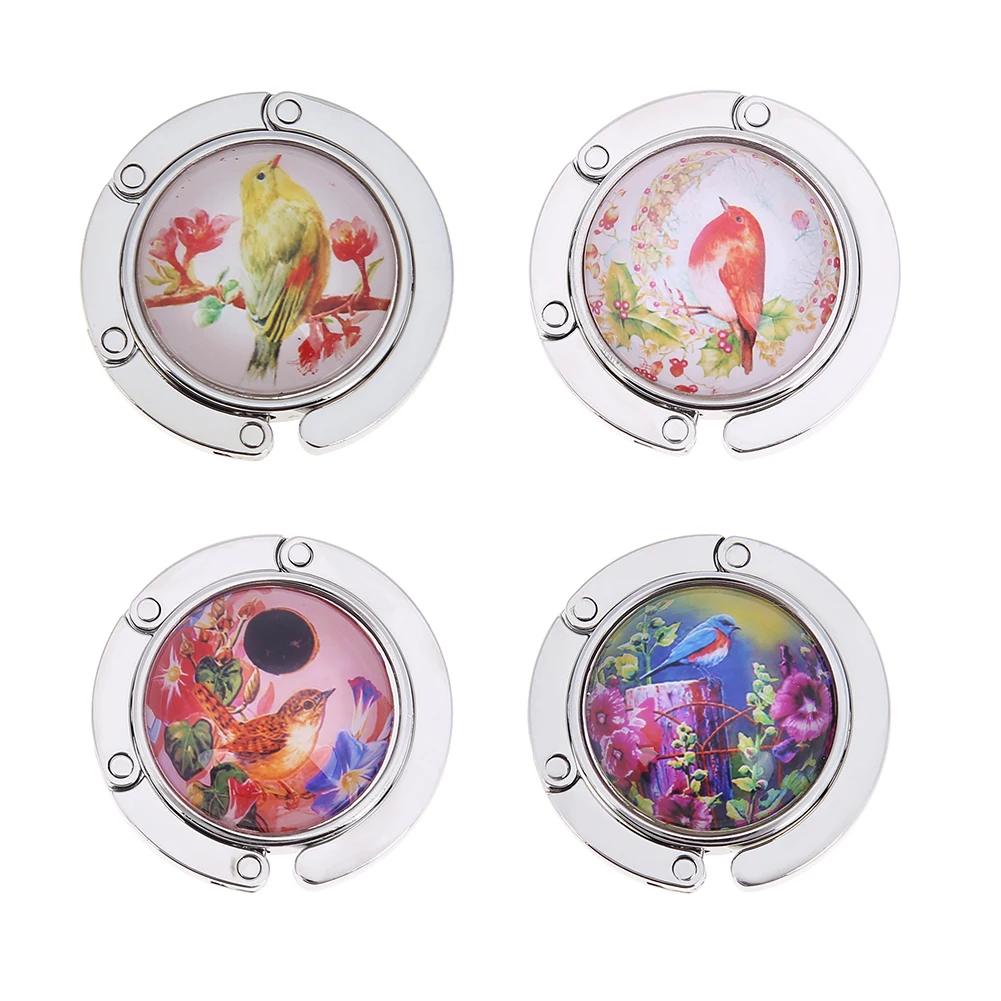 Metal Handbag Hook Foldable Desk Bag Purse Holder Hanger