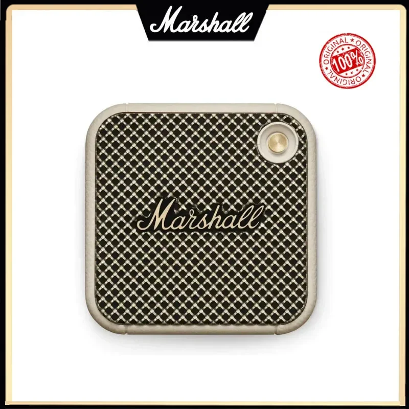 

Беспроводной Bluetooth-динамик Marshall Willen, портативный водонепроницаемый уличный мини-динамик, Rock сабвуфер