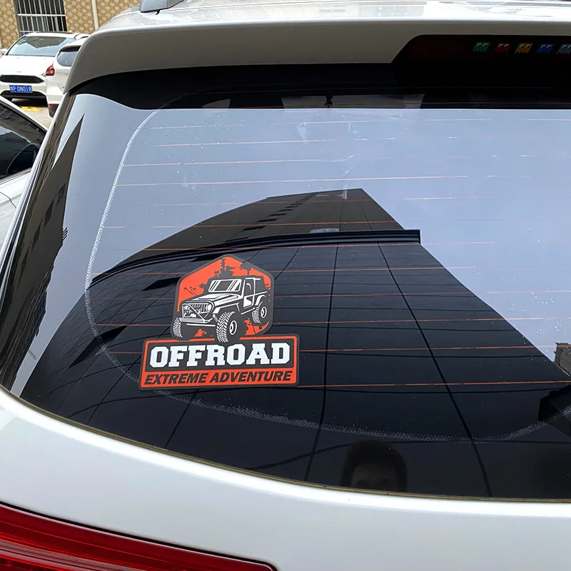 Car Sticker Decals Parts Sunscreen Waterproof PVC Cover Scratches Graphic Vinyl Stickers 4X4 Exterior for Jeep Off Road