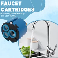 ไส้กรองก๊อกน้ำทดแทน AT19-46048000 สำหรับก๊อกผสมแบบก้านโยกเดี่ยวของ Grohe, ไส้กรองวาล์วผสมแบบมือเดียว 1