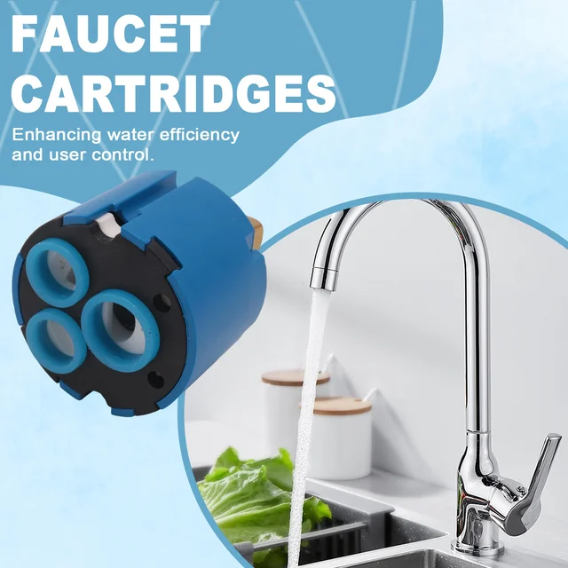 ไส้กรองก๊อกน้ำทดแทน AT19-46048000 สำหรับก๊อกผสมแบบก้านโยกเดี่ยวของ Grohe, ไส้กรองวาล์วผสมแบบมือเดียว 1