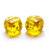 Bescon Dice Professional Precision Dice Round Corner 5/8" (16mm) with Random Serial Number, Precision Cut Dice 16MM 2pcs Set 4