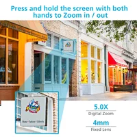 Caméra de sécurité 4K 8MP Zoom 5X double objectif double écran WiFi extérieur Protection à domicile 6MP IP PTZ CCTV caméra de Surveillance vidéo 4