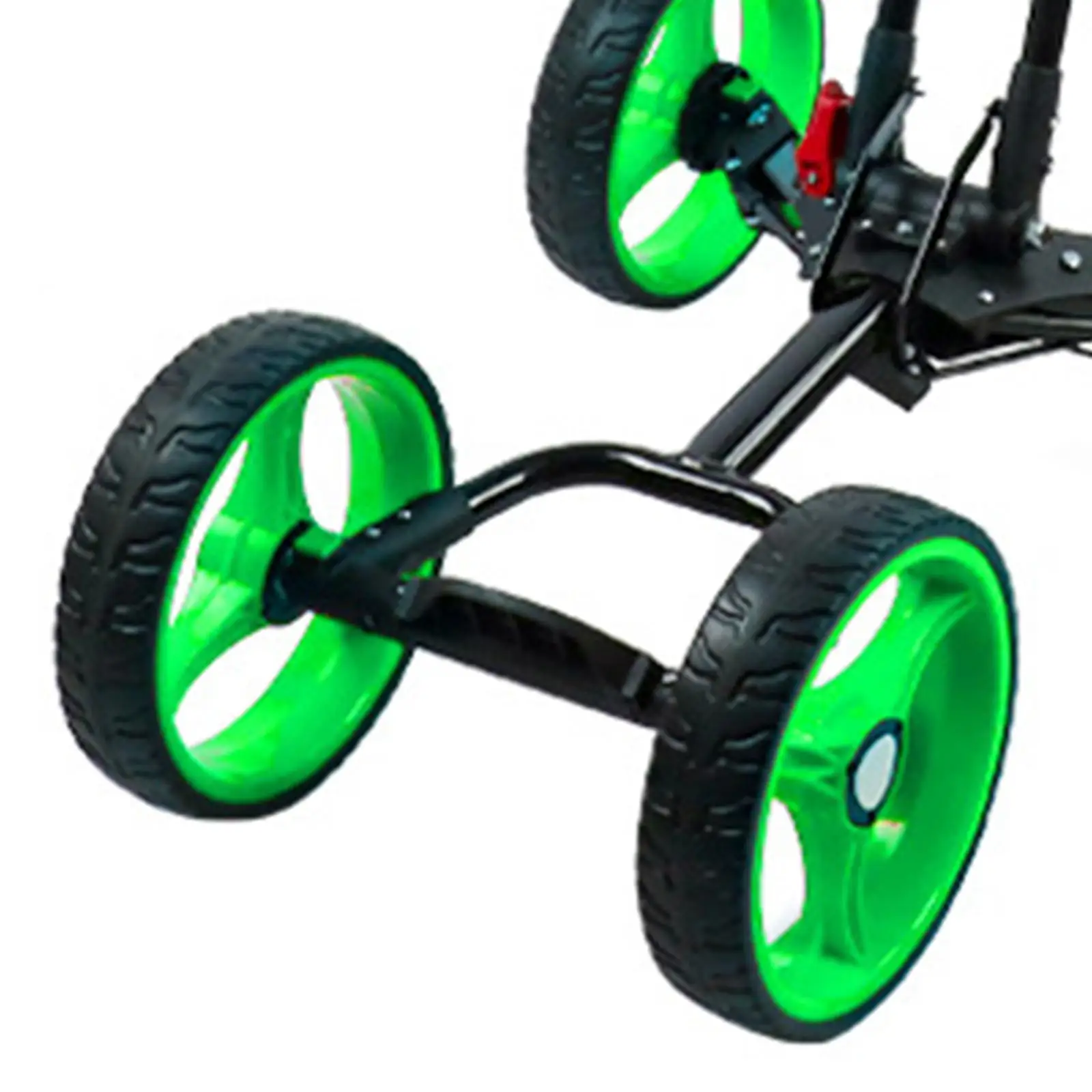 Golf Cart Folding Golfing Cart 4 Wheeled Golf Push Professional Portable Aluminum Alloy Push Trolley Accessories