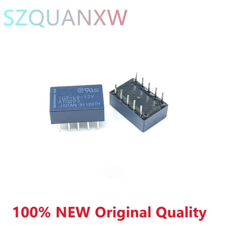 

5PCS TQ2-L2 TQ2-L2-5V TQ2-L2-12V TQ2-L2-24V ATQ229 ATQ223 ATQ224 5VDC 12VDC 24VDC 1A relay DIP-10