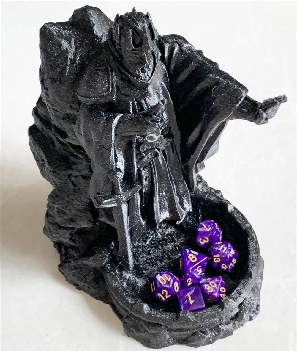 Torre de Dados Plegable de Madera para Calabozos y Dragones, Torre de Dados Dnd